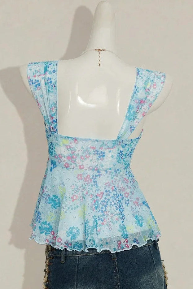 Floral Summer Top