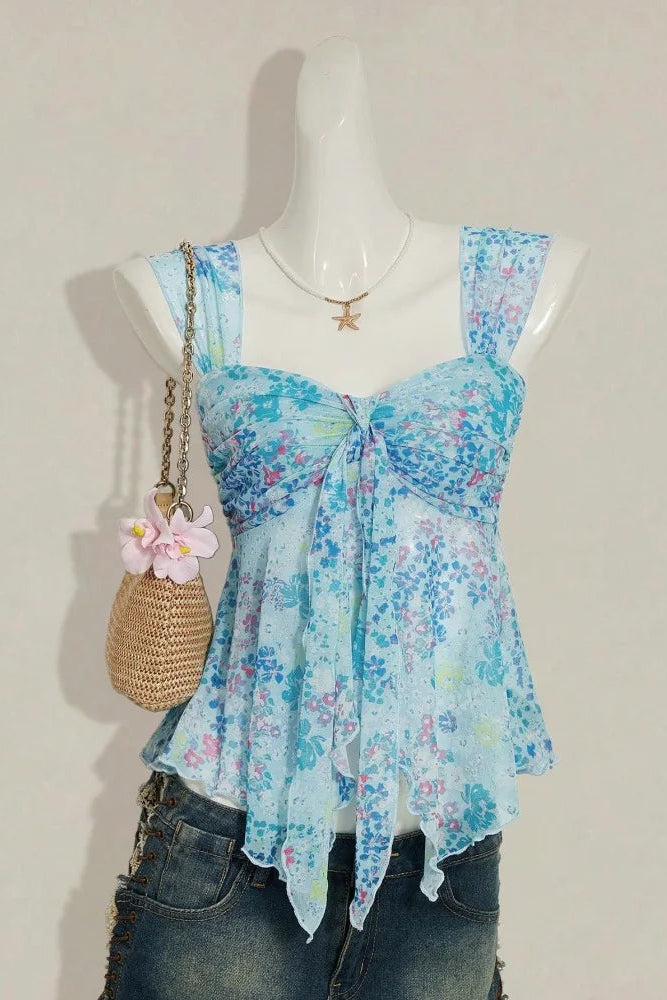 Floral Summer Top