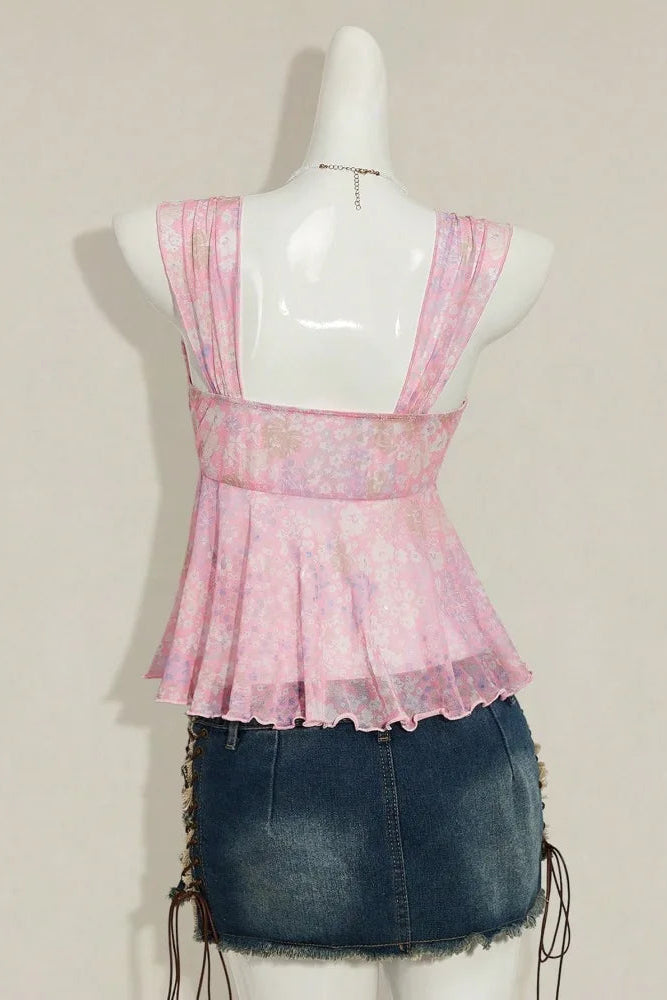 Floral Summer Top